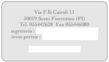 
Via F.lli Cairoli 1150019 Sesto Fiorentino (FI)Tel. 055442628  Fax 055446080segreteria : segreteria@studiobacciotti.itinvio perizie : perizie@studiobacciotti.it

mappa posizione studio